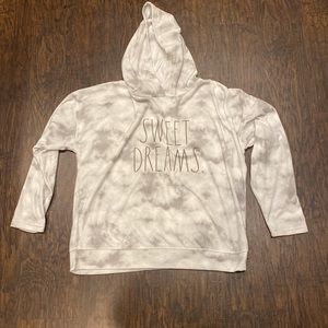 Rae Dunn Sweet Dreams pajamas sweatsuit casual pjs size large